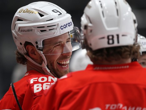 Открытая тренировка «Авангарда» перед плей-офф