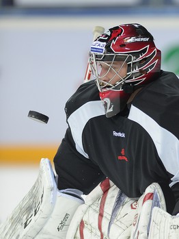 Раскатка "Авангарда" в Казани перед матчем с "Ак Барсом" 15 сентября 2013