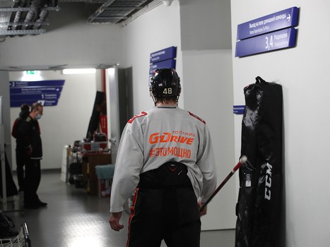 Раскатка «Авангарда» перед юбилейным матчем с «Ак Барсом»