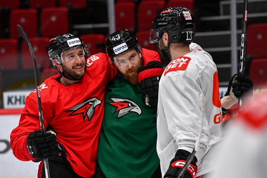 Раскатка «Авангарда» перед пятым матчем серии с «Локомотивом»