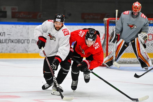 Первая тренировка «Авангарда» под руководством Михаила Кравеца