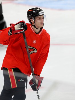 Раскатка «Авангарда» перед матчем с ЦСКА