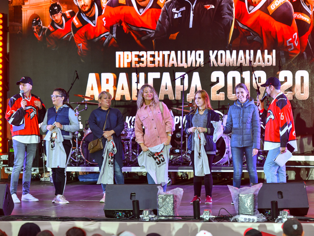 Презентация команды «Авангард» сезона 2019/20 в Омске