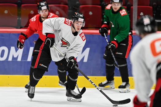 Тренировка «Авангарда» в Омске