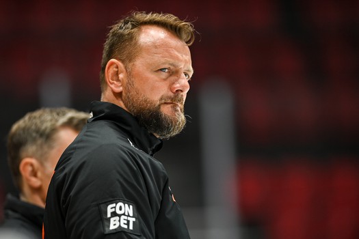 Первая ледовая тренировка «Авангарда»