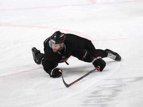 Раскатка «Авангарда» перед матчем с «Трактором»