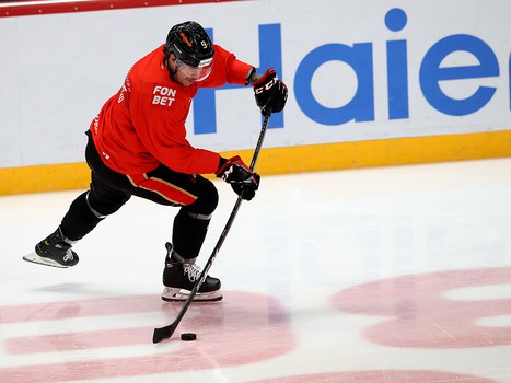 Раскатка «Авангарда» перед матчем с «Амуром»