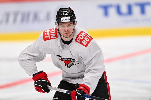 Раскатка «Авангарда» перед матчем с «Торпедо»