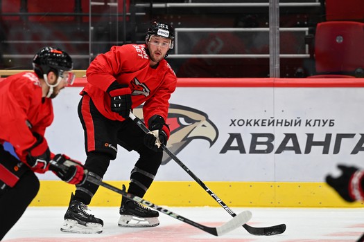 Первая тренировка Владимира Ткачева с основным составом