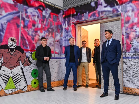 Андрей Аршавин побывал в Академии «Авангарда»