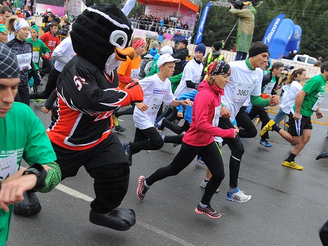 "Авангард" на XXV Сибирском международном марафоне