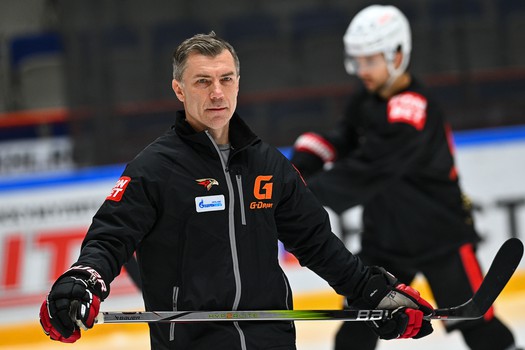 Тренировка «Авангарда» в Хабаровске