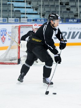 Раскатка "Авангарда" перед домашним матчем с "Йокеритом"