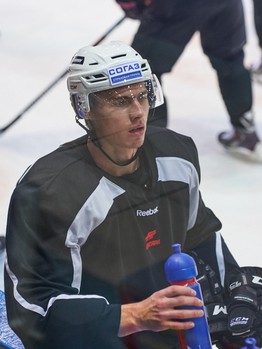 Раскатка "Авангарда" в Екатеринбурге перед игрой с "Автомобилистом"