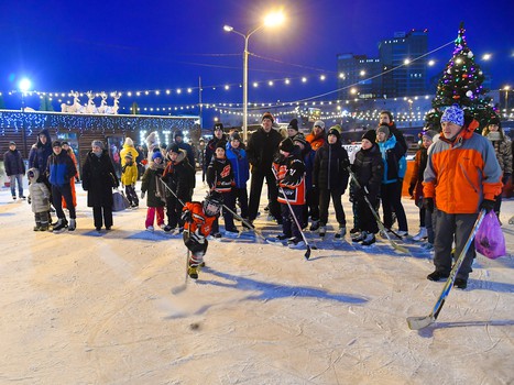 Городской каток на Бударина