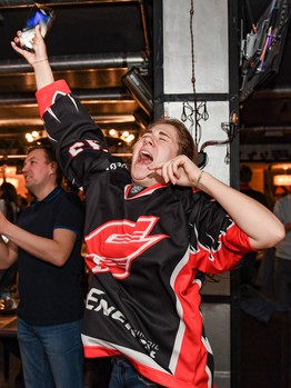 Омск празднует чемпионство «Авангарда»!