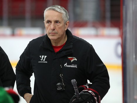 Тренировка «Авангарда» перед четвёртым матчем серии с «Автомобилистом»