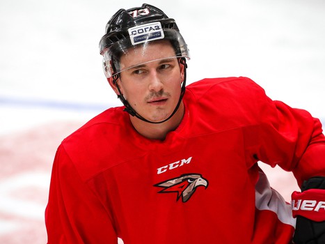 Раскатка «Авангарда» перед матчем с «Салаватом Юлаевым»