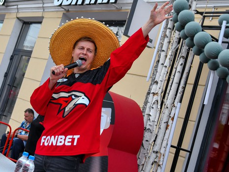 Александр Волков на вечеринке Буэнос Летос