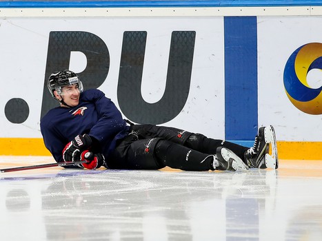 Открытая тренировка «Авангарда» для СМИ