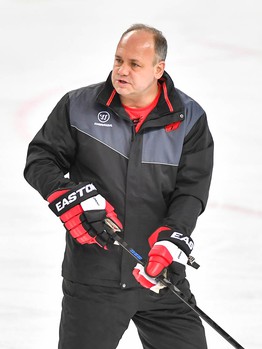 Раскатка "Авангарда" перед матчем с "Йокеритом"