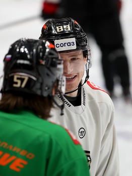 Открытая тренировка «Авангарда» перед стартом второго раунда плей-офф