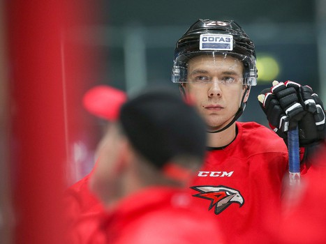 Первая тренировка Богдана Якимова в «Авангарде»