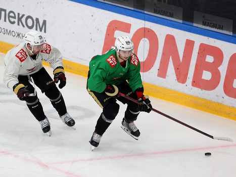 Раскатка «Авангарда» перед выездным матчем с ЦСКА