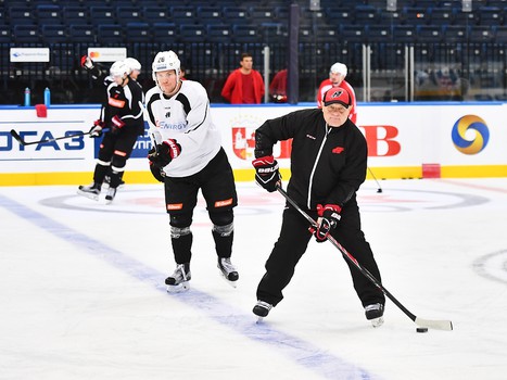 "Авангард" провел раскатку в Минске перед матчем с "Динамо" 