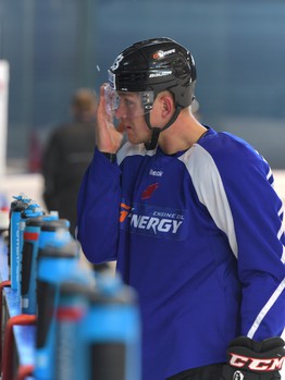 Тренировка перед игрой с "Медвешчаком"