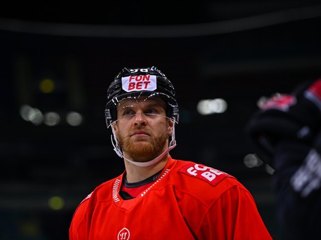 Раскатка «Авангарда» перед матчем с «Сибирью»