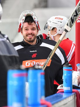 Раскатка "Авангарда" перед выездным матчем с "Ладой"