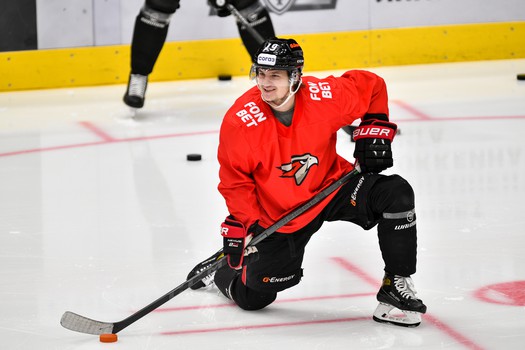 Раскатка «Авангарда» перед матчем с «Ак Барсом»