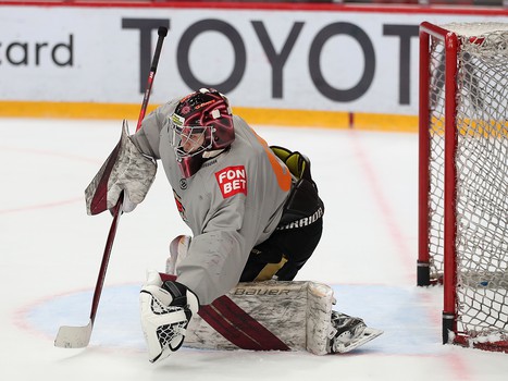 Тренировка «Авангарда» во время паузы в чемпионате