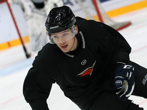 Раскатка «Авангарда» перед матчем с «Ак Барсом»