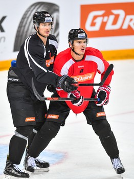 Раскатка "Авангарда" перед игрой со "Спартаком"