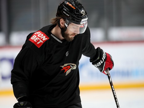 Раскатка «Авангарда» перед матчем с ЦСКА