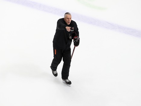 Тренировка «Авангарда» во время паузы в чемпионате