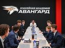 Александр Крылов на G-Drive Арене и в Хоккейной Академии «Авангард»