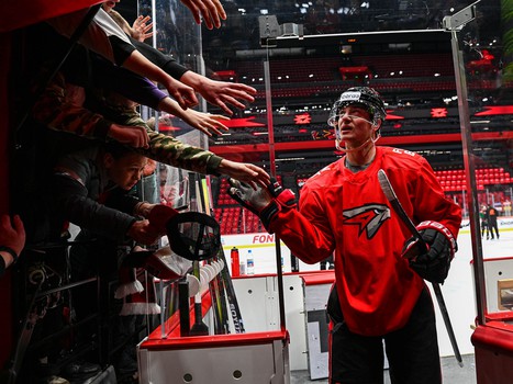 Открытая тренировка «Авангарда» перед вторым раундом плей-офф