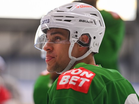 Тренировка «Авангарда» в Омске