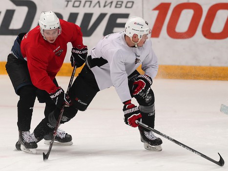 Открытая тренировка «Авангарда» для болельщиков и прессы перед финалом Кубка Гагарина