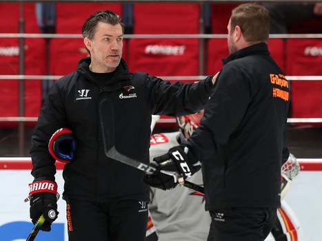 Открытая тренировка «Авангарда» перед вторым раундом плей-офф