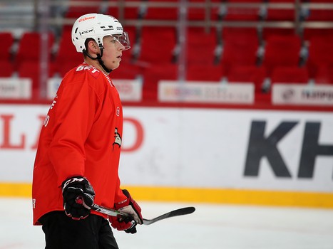 Раскатка «Авангарда» перед выездным матчем с «Автомобилистом»