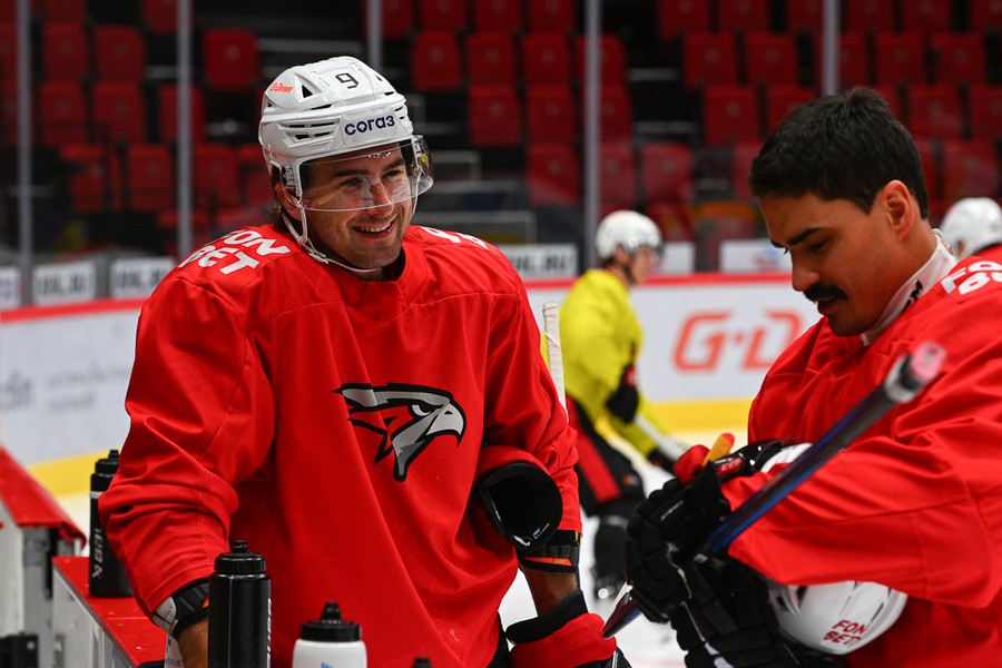 Первая тренировка Майкла Маклауда с командой