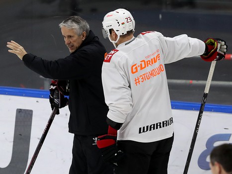 Раскатка «Авангарда» перед выездным матчем против СКА