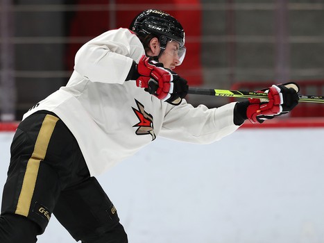 Тренировка «Авангарда» во время паузы в чемпионате