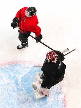 Раскатка «Авангарда» перед третьим матчем финальной серии с ЦСКА