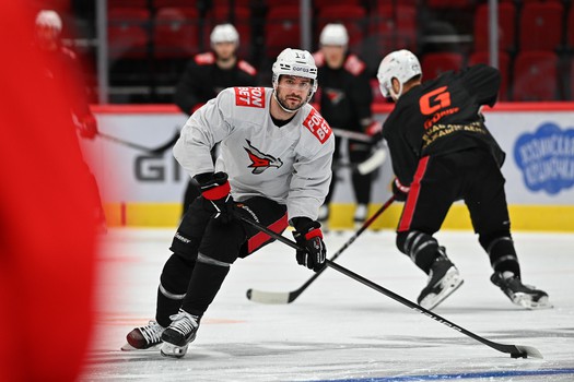 Тренировка «Авангарда» в Омске