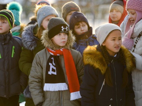 Новая хоккейная коробка в Омске